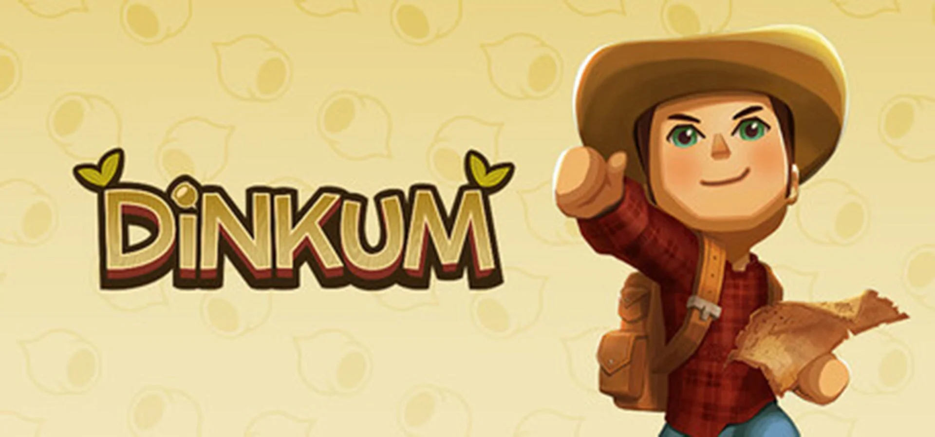 牧場シミュレーションゲーム『Dinkum』のキービジュアル