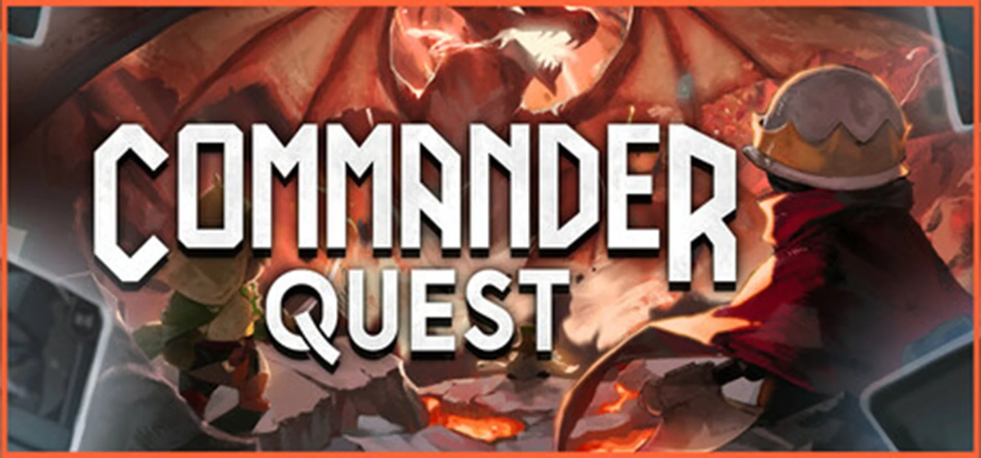 ファンタジーRPG『COMMANDER QUEST』のキービジュアル