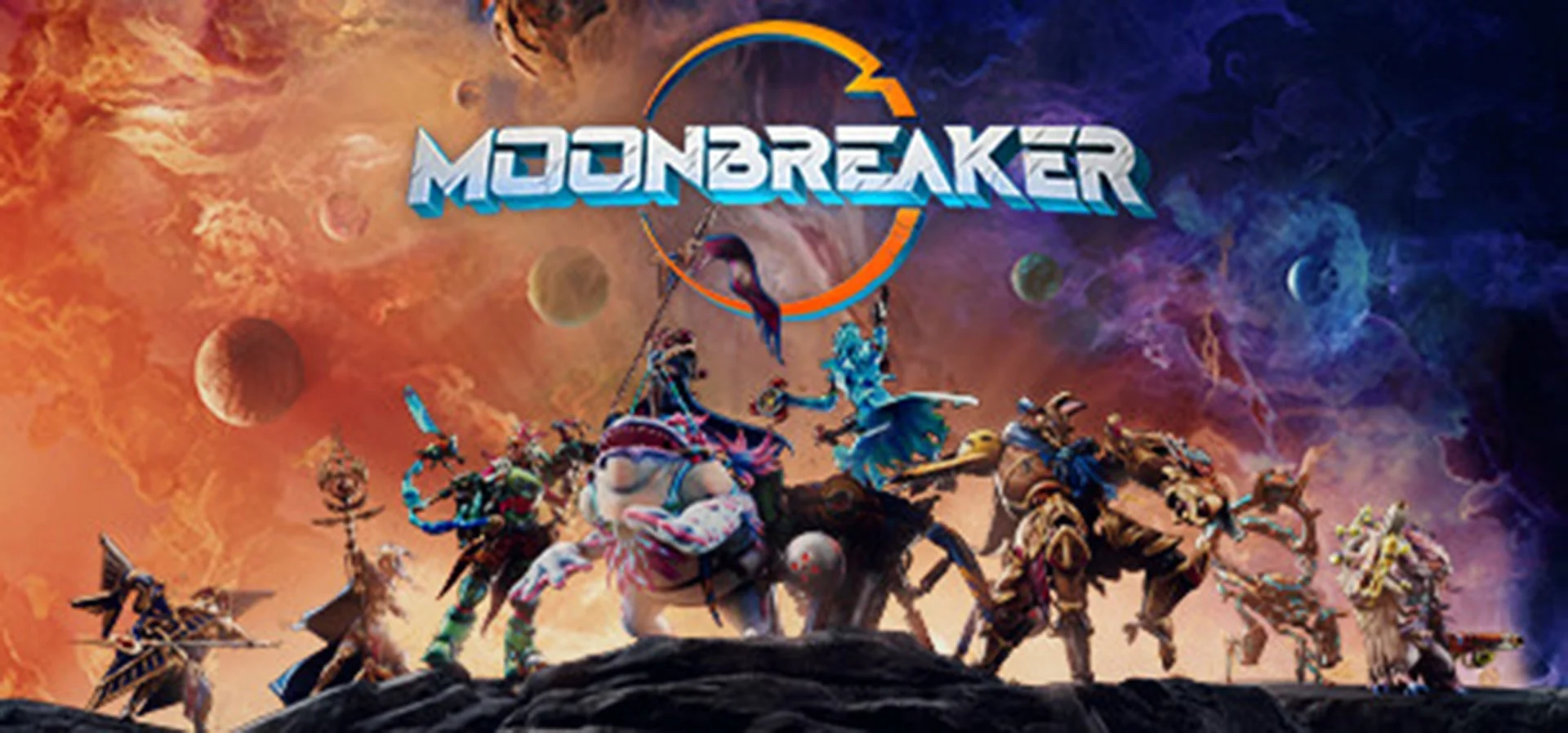 ターン制戦略ゲーム『Moonbreaker』のキービジュアル