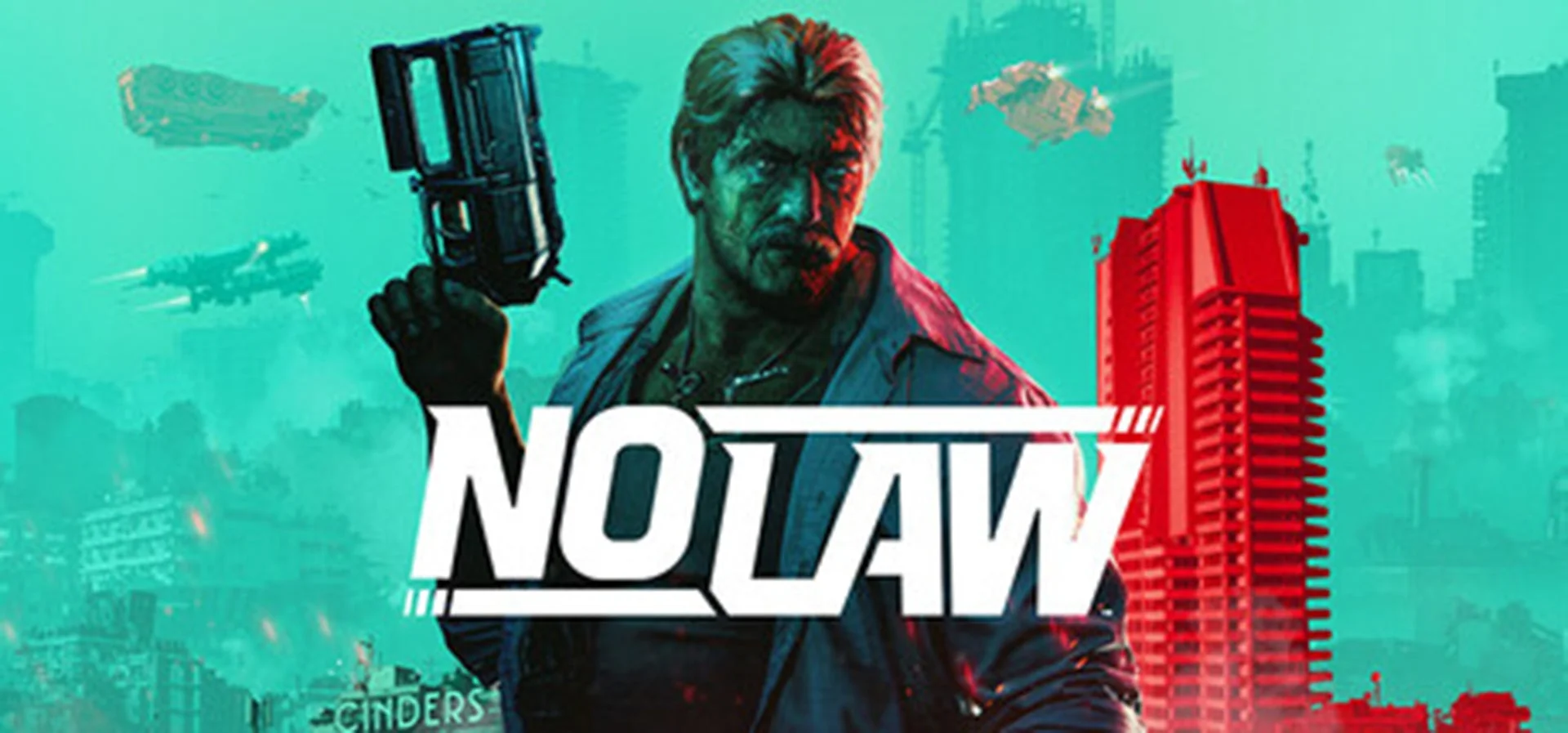 新作FPS・RPG『NO LAW』のキービジュアル