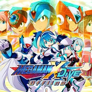 iOS版ロックマンX DiVE オフラインのキービジュアル