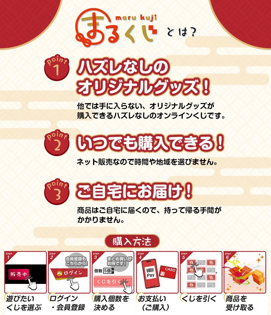 オンラインくじサービス『まるくじ』の概要と購入方法