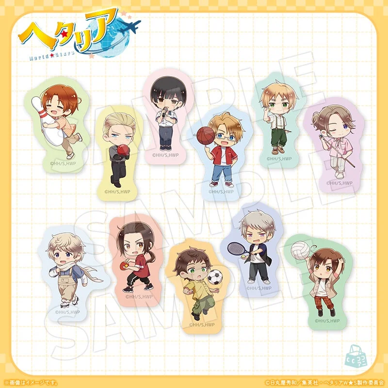 オリジナルグッズのフレークシール全1種(11枚入り)