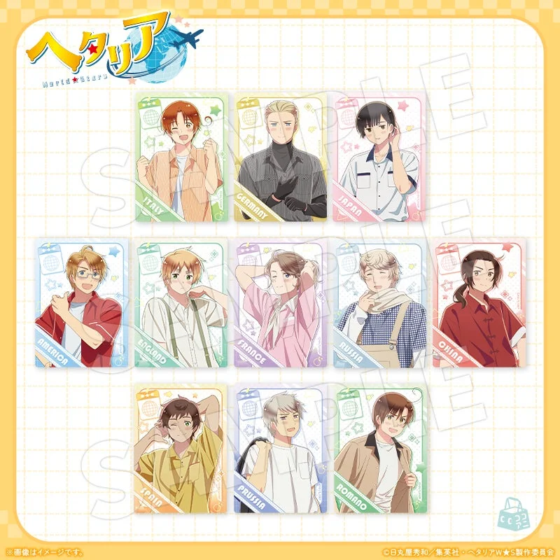 オリジナルグッズのトレーディングカード全11種