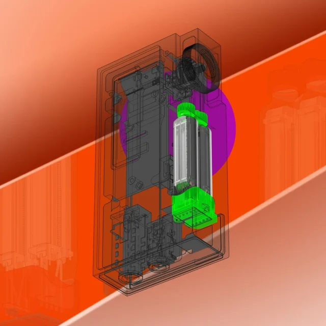 SHANLING UA7のカスタマイズショック吸収構造の内部図