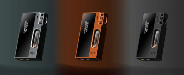 SHANLING UA7の3色(グレー、オレンジ、ブラック)バリエーション