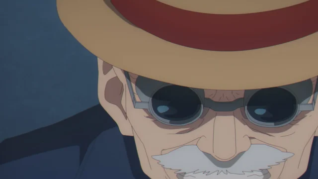 帽子をかぶった男性のアップ