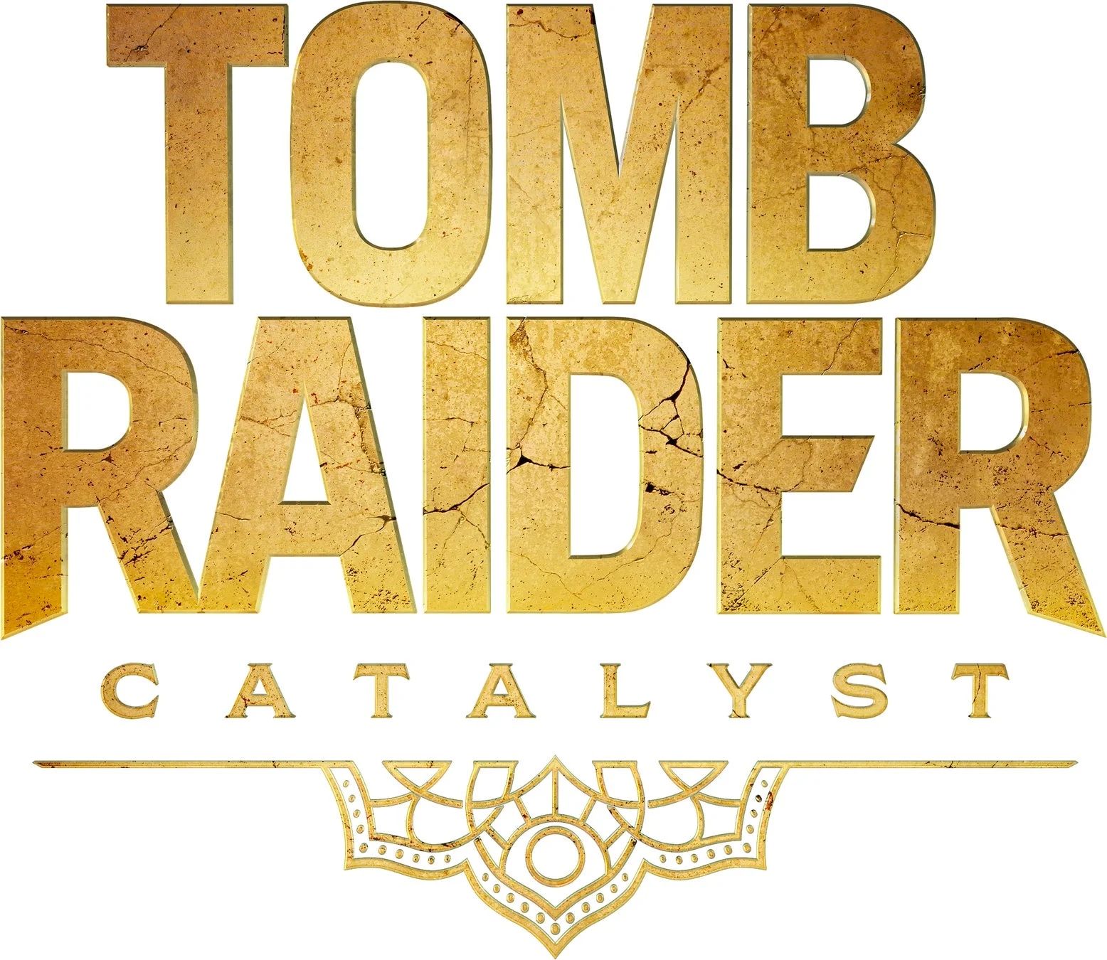『Tomb Raider: Catalyst(原題)』のタイトルロゴ。