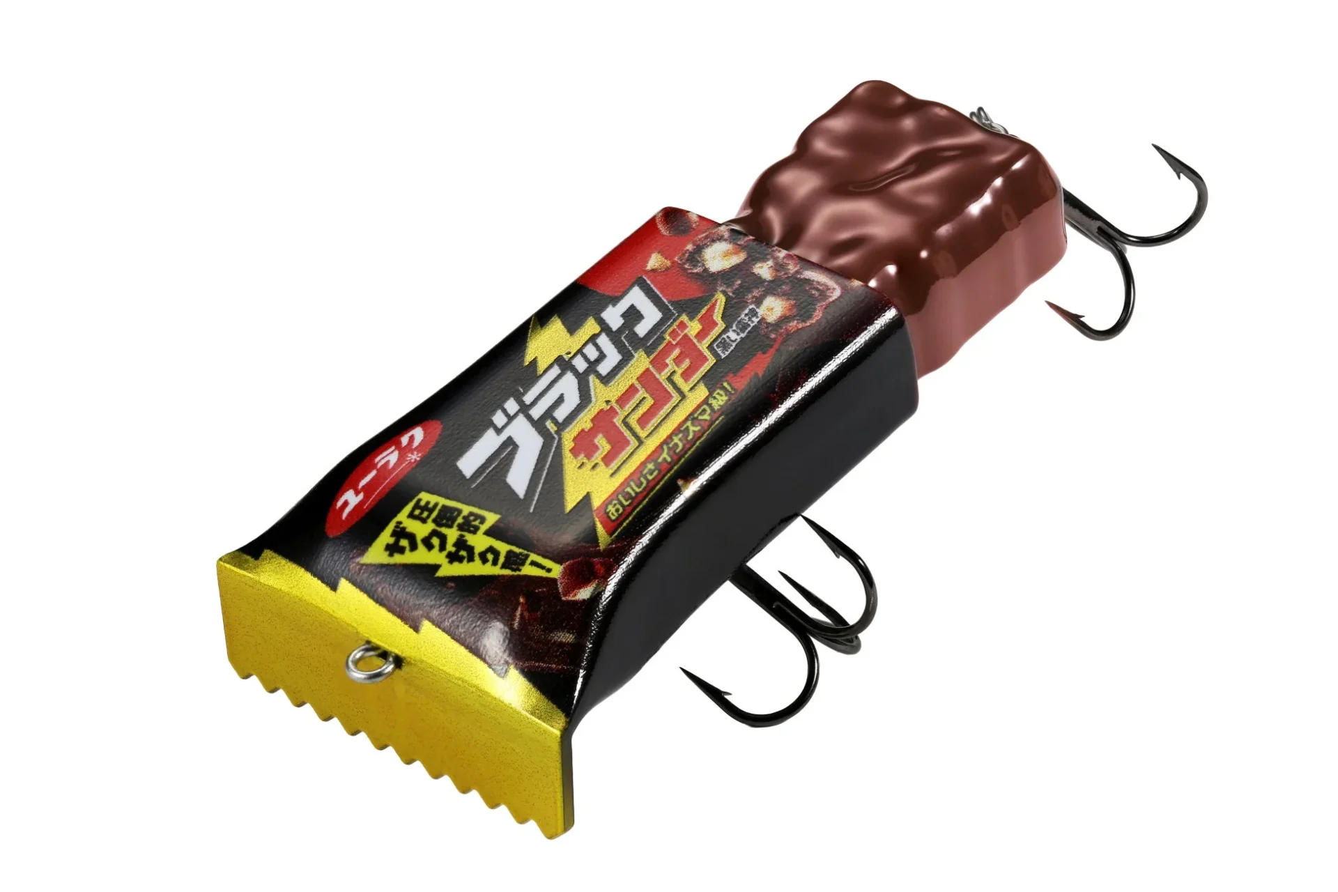 ブラックサンダールアーの全体像とフック