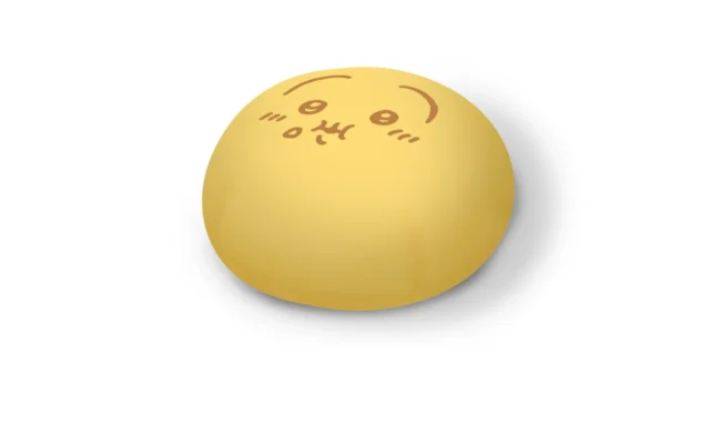 ちいかわオリジナルデザイン 中華まんビーズクッション(うさぎ)