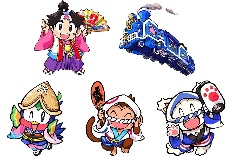 桃太郎電鉄2コラボイベントの限定ギフトキャラクター