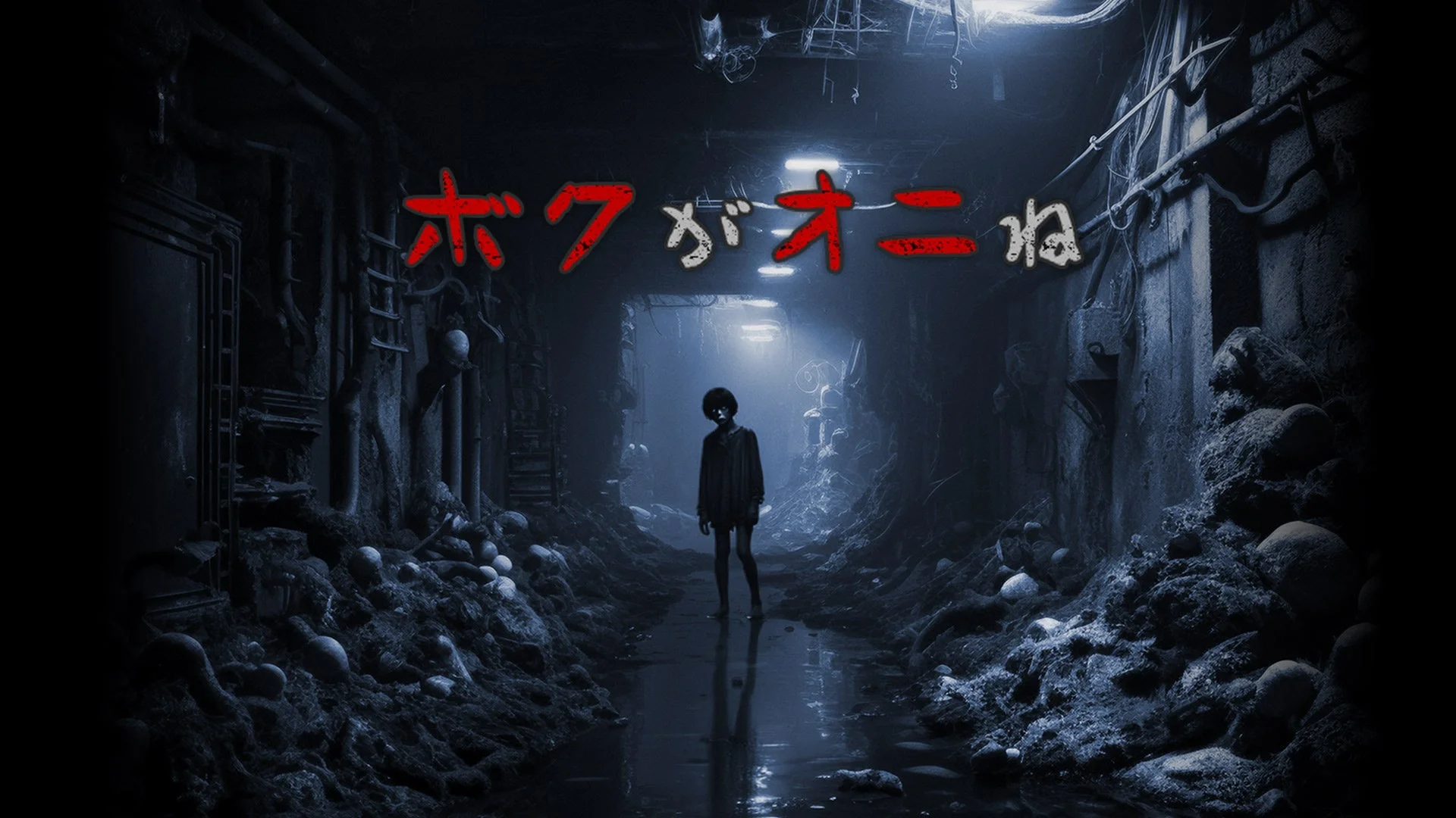 THIRD搭載ゲーム『ボクがオニね』のタイトル画面