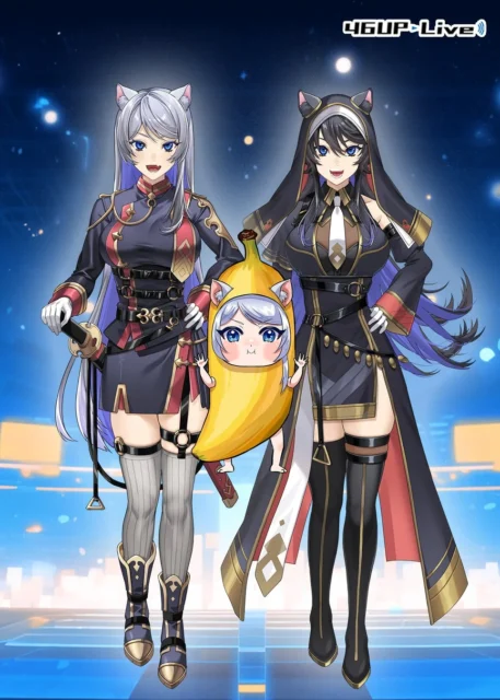 46UPLive所属Vライバーのキャラクターイラスト