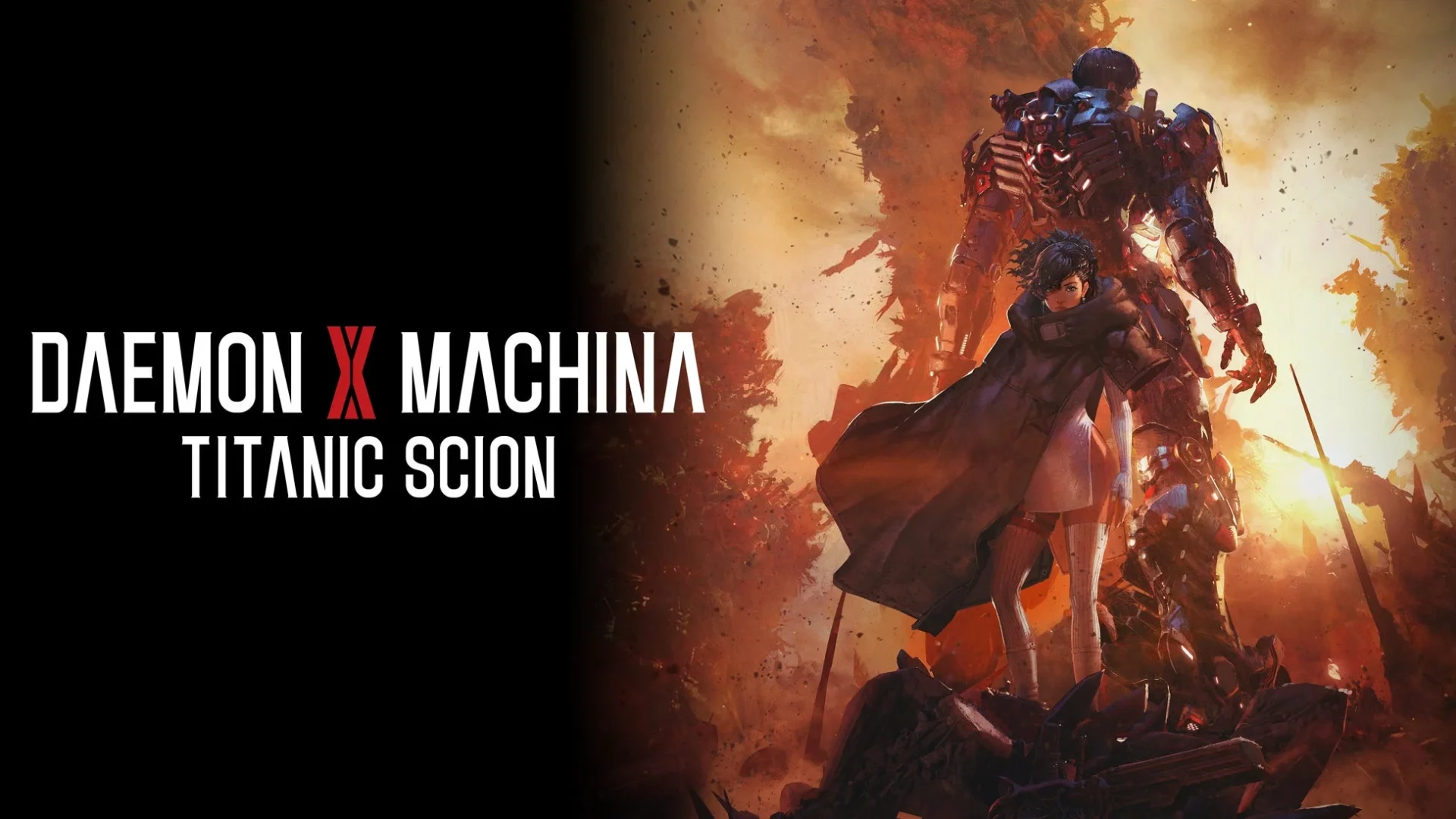 『DAEMON X MACHINA TITANIC SCION』のメインキービジュアル