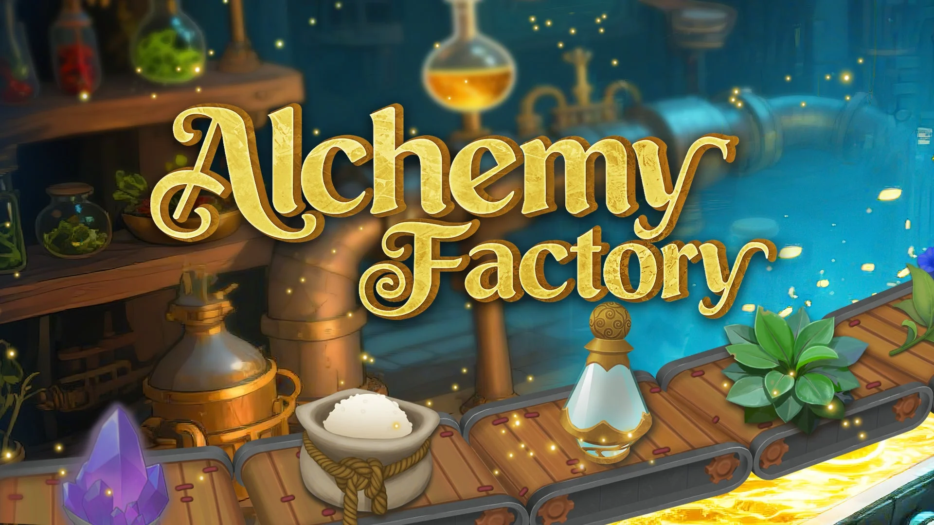 中世ファンタジー自動化生産ゲーム『Alchemy Factory』がSteamで早期アクセス開始！　リリース記念10％オフセール実施中