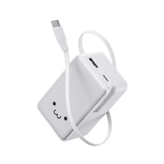 22.5Wモデルのしろちゃん（ホワイト×ブラック）製品写真