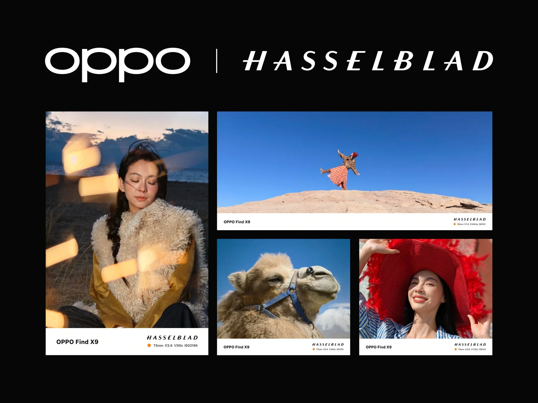 OPPO Find X9 Hasselblad共同開発カメラによる複数の作例写真