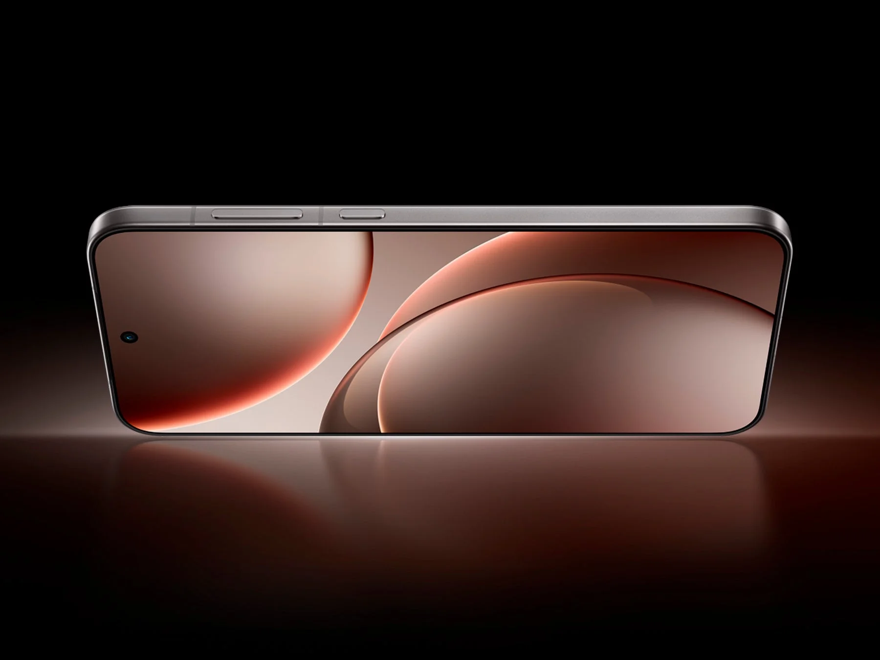 OPPO Find X9の極細ベゼルを備えたフラットディスプレイ