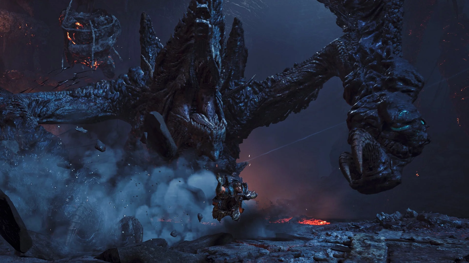 強大な古龍種ゴグマジオスの全身