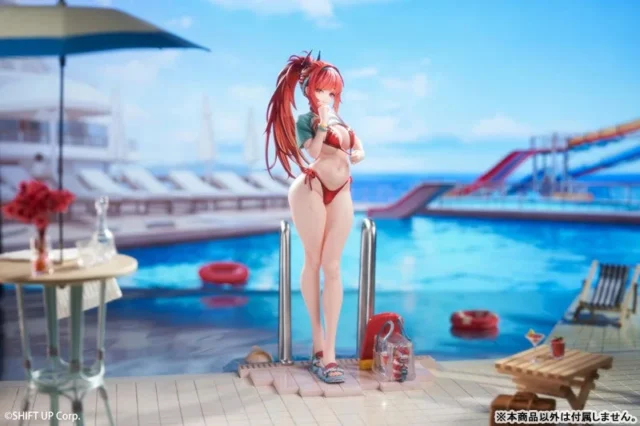 ラピ：レッドフード - レッドフレーバー フィギュアのプールサイドでの正面全体像