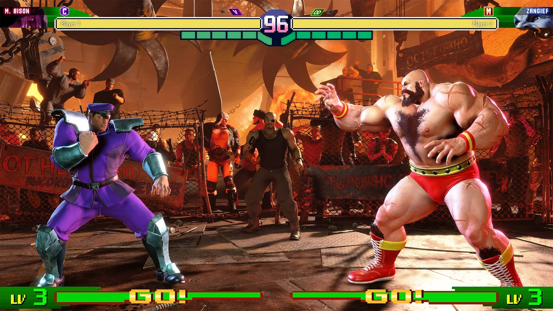 『ストリートファイターZERO3』風バトルHUD