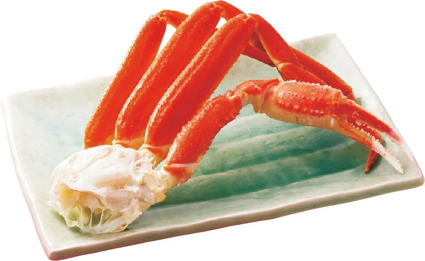 ふっくらとした身が詰まったボイルずわいがにの一肩。