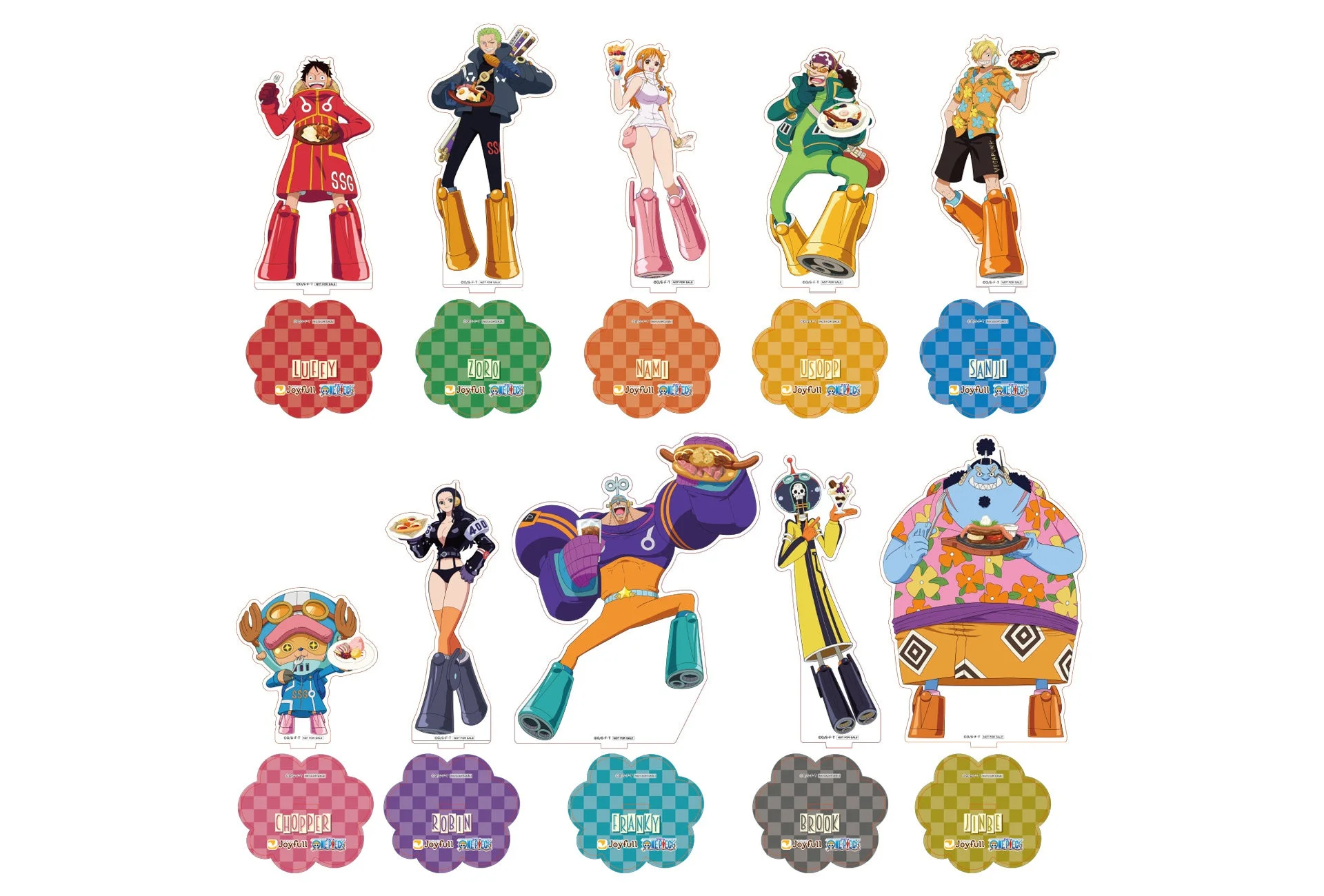 アプリ・LINEキャンペーン景品のアクリルスタンド10体セット