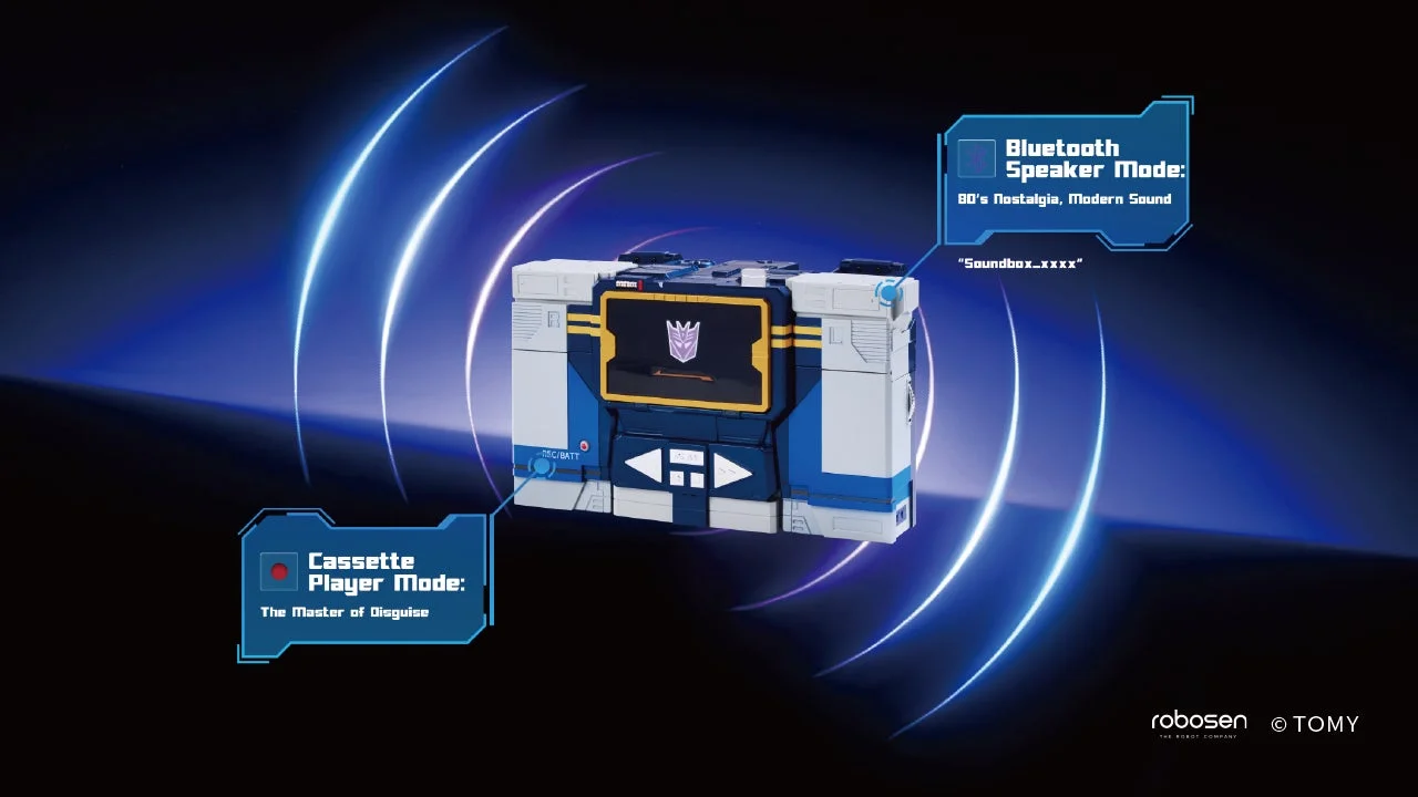 サウンドウェーブのカセットモードとBluetoothスピーカー機能