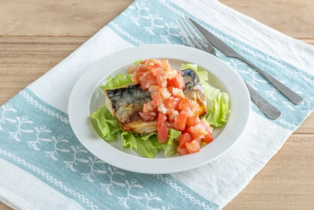 あすけん公式レシピ本に掲載されている魚を使った時短レシピの一例