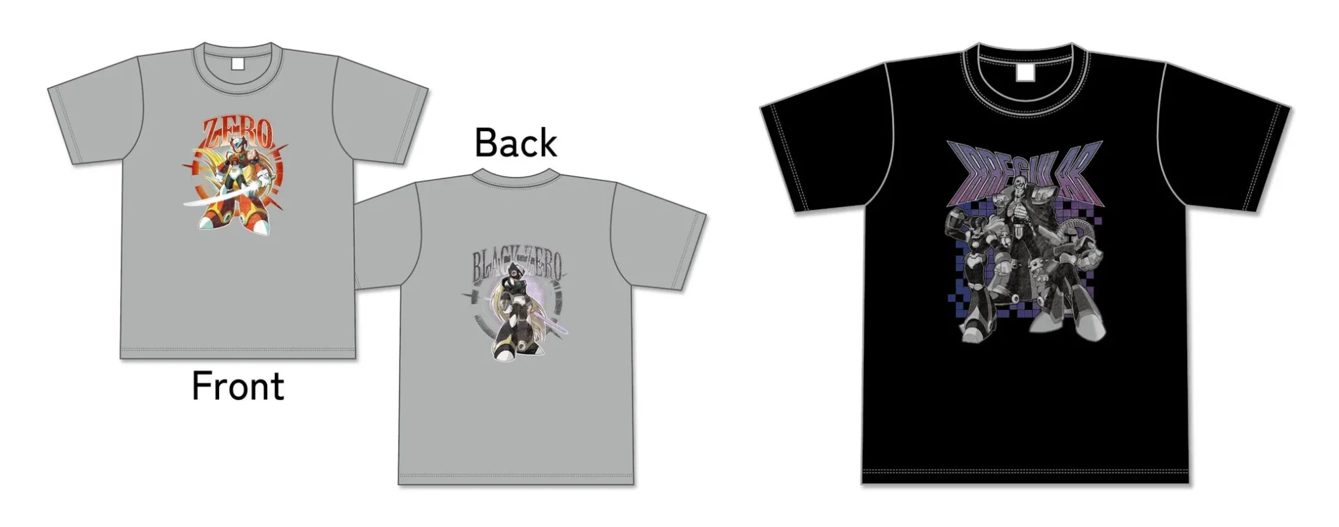 A賞 Tシャツ2種のデザイン