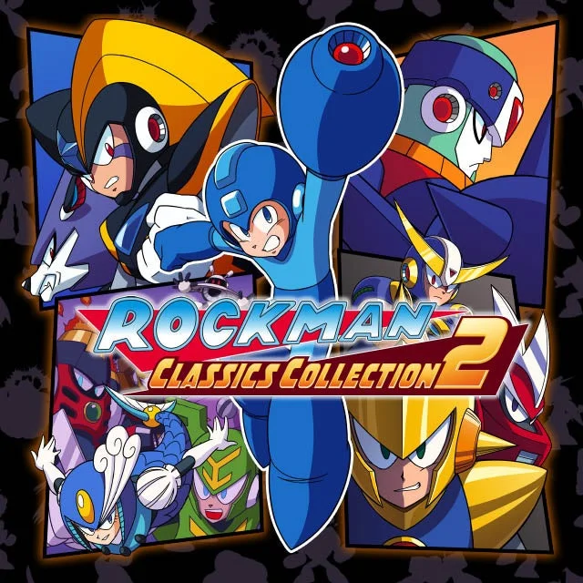 ロックマン クラシックス コレクション2のゲームパッケージアート
