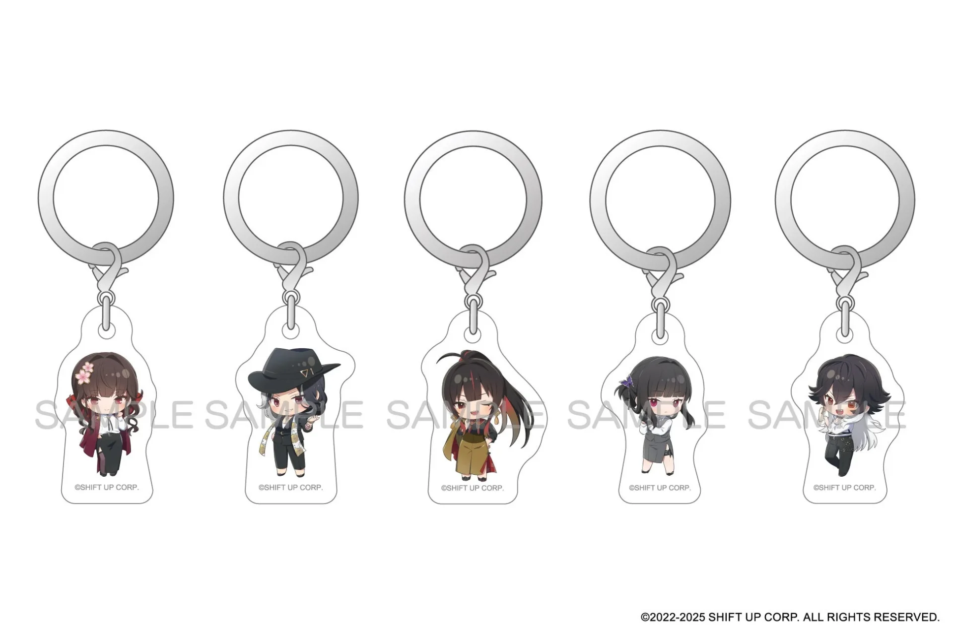 福岡限定「アンブレラチャーム」全5種