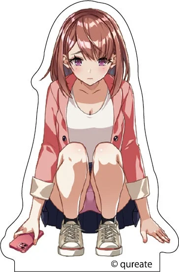 『廃深2』ヒロイン愛月陽葵のアクリルブロック。