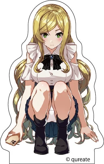 『廃深2』ヒロイン姫宮雅のアクリルブロック。