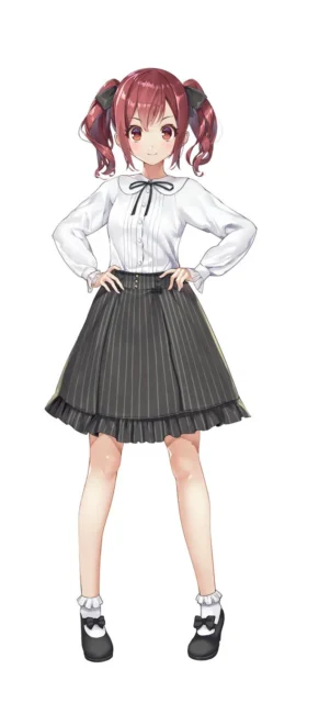 『廃深』ヒロイン桜井奈々の全身イラスト。