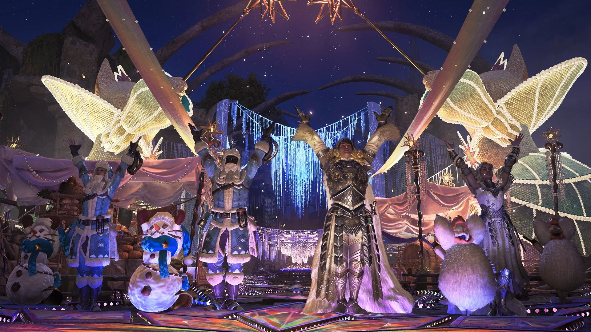 追加ジェスチャー「止まらぬ宙返り」を披露するハンター