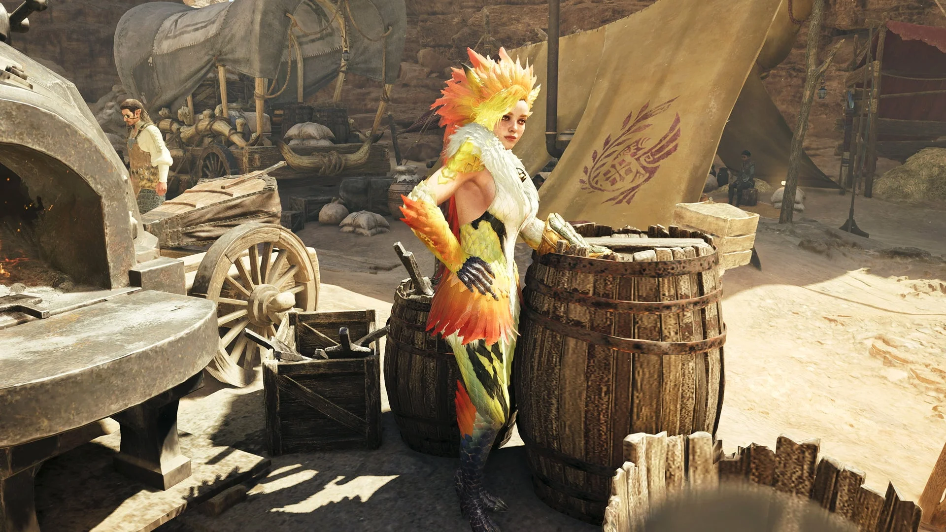 ジェマ着せ替え衣装「赤羽ベール際立つセクレトドレス」