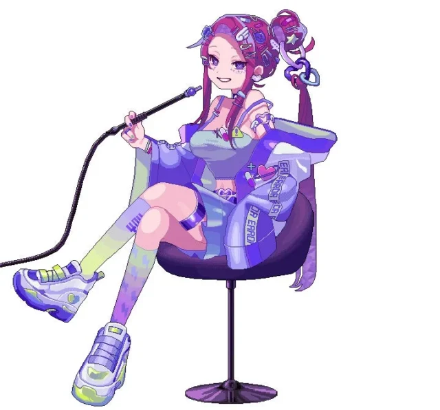 キャラクター「明月院こころ」の立ち絵