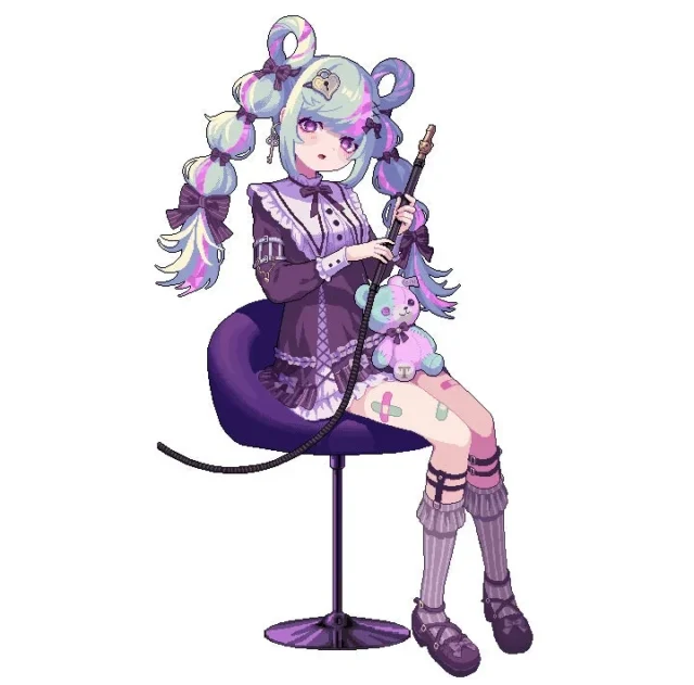 キャラクター「古森くるみ」の立ち絵