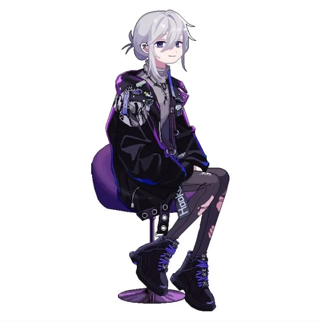 主人公「炭木トオル」の立ち絵