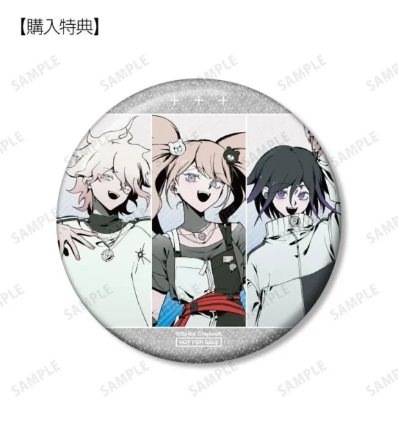 しづさんイラスト スポーティルックver. グリッター缶バッジ予約購入特典