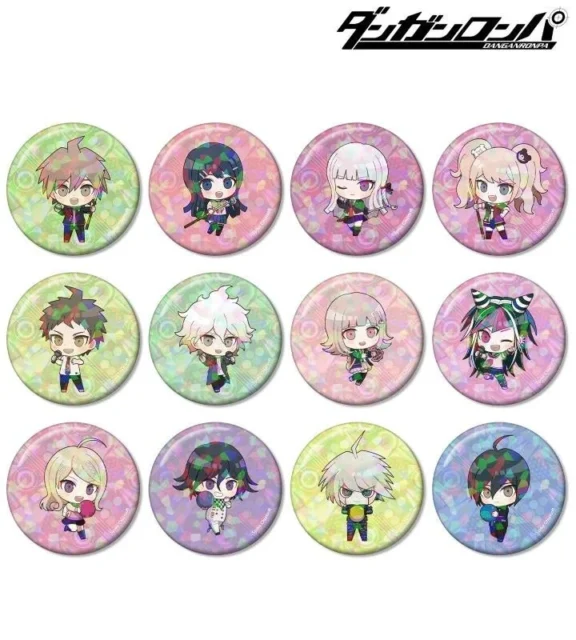 ちびキャラ アクティビティver. トレーディングホログラム缶バッジ全12種