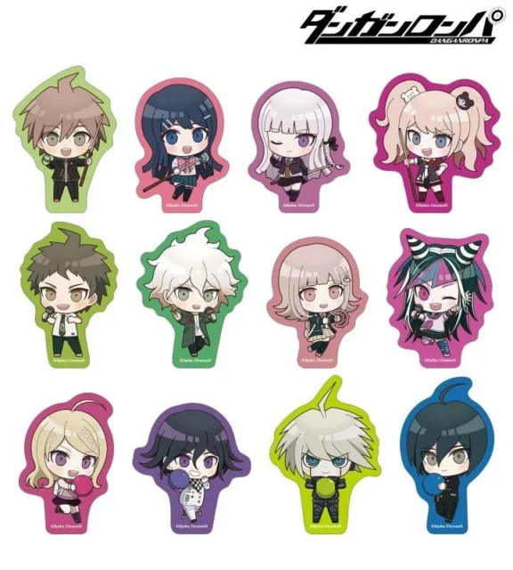 ちびキャラ アクティビティver. トレーディングダイカットステッカー全12種