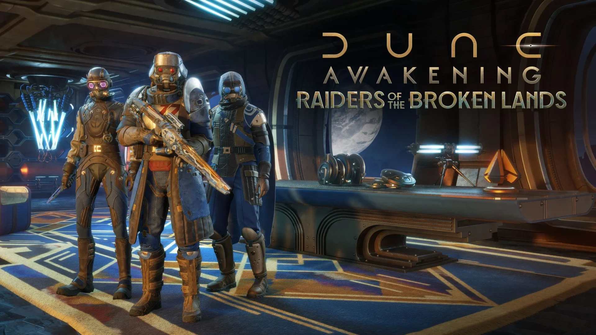 『Dune: Awakening』チャプター3とDLC「Raiders of the Broken Lands」のキービジュアル