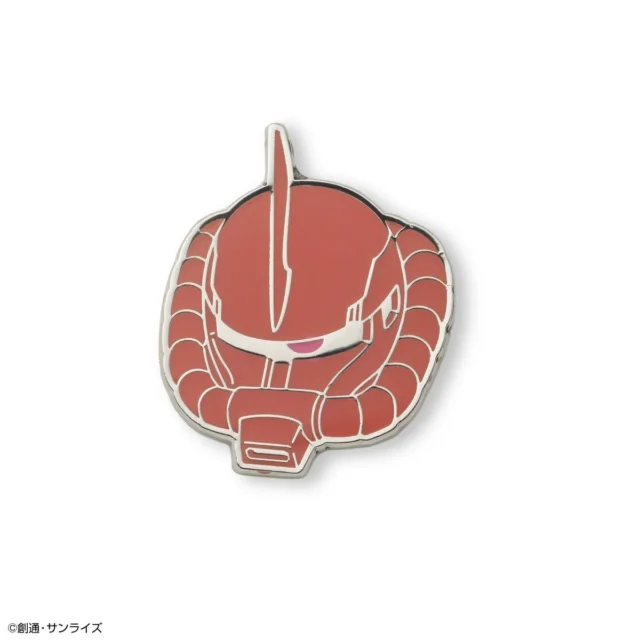 フェイスピンズコレクションのシャア専用ザクピンズ