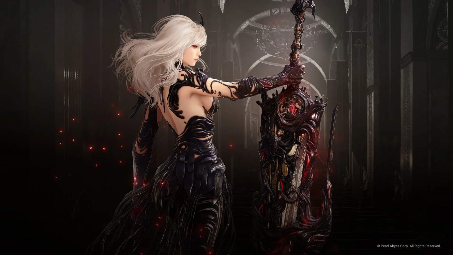 黒い砂漠の新クラス「セラフィム」が闇の力「断罪」で変貌した姿