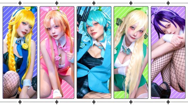 5役を完全再現！　水羽えと、『ソードアート・オンライン』バニーガール姿で圧巻のコスプレを披露