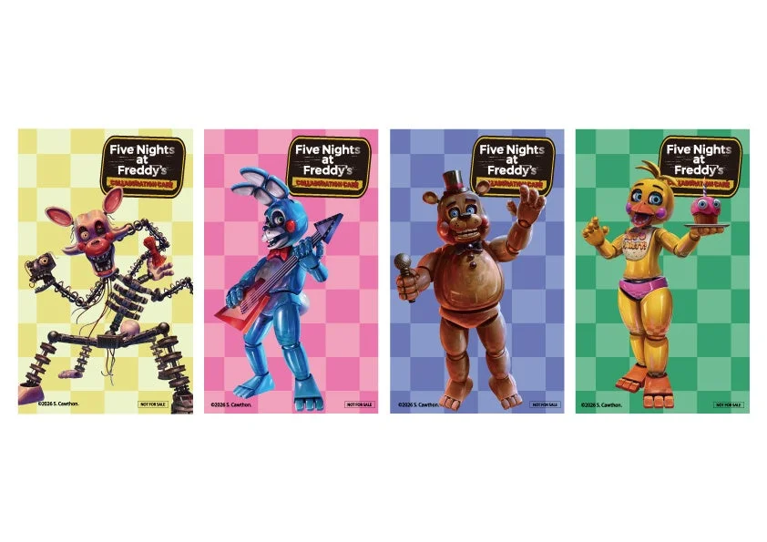 POP-UP SHOP限定オリジナルクリアカード全4種