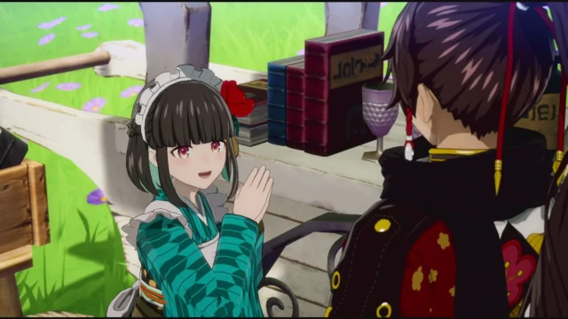 『龍の国 ルーンファクトリー』キャラクターとの会話シーン