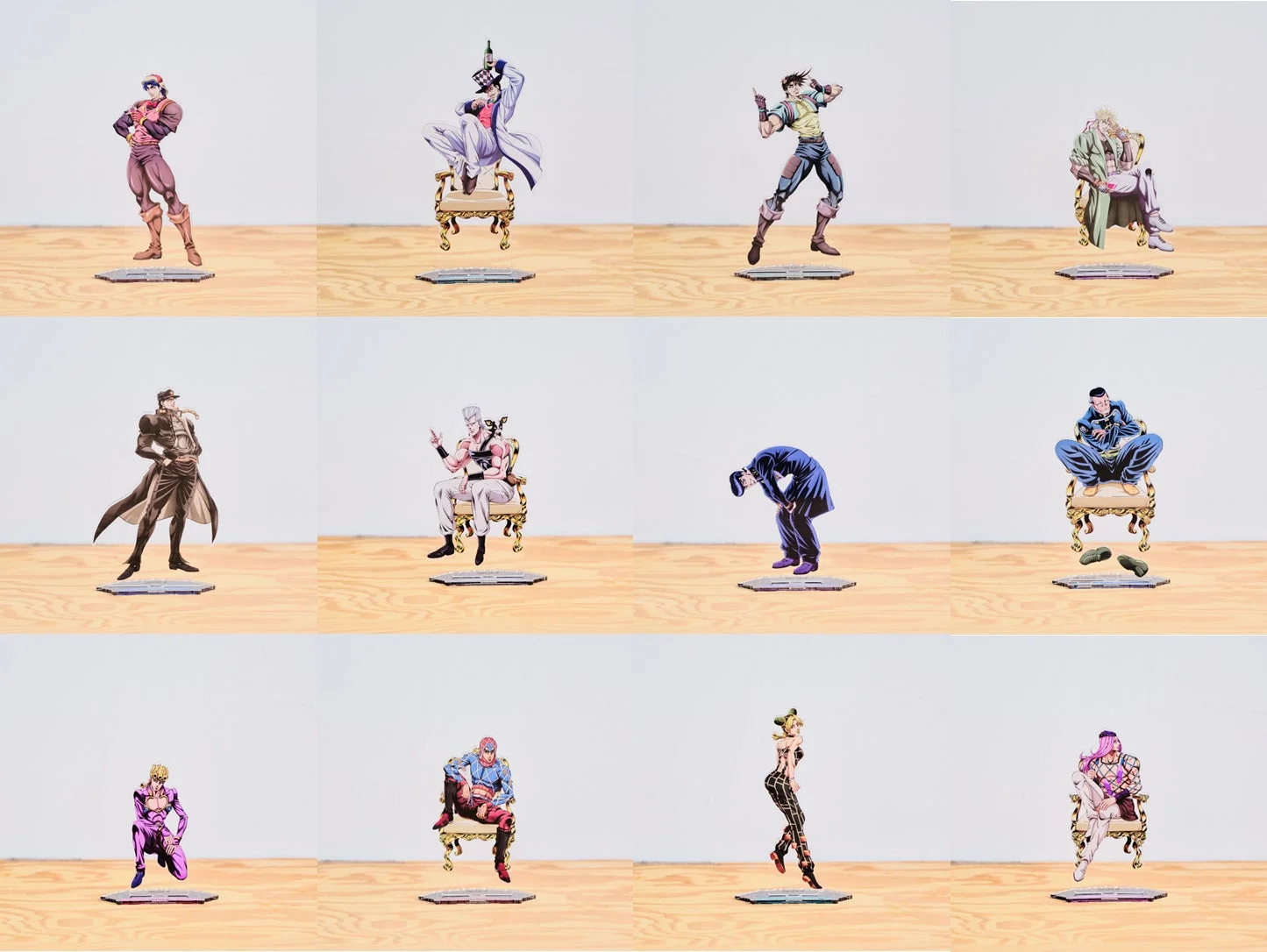 ジョジョの奇妙な冒険アクリルスタンド第2弾全12種